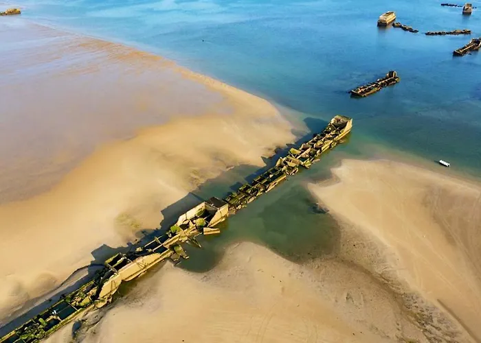 Lumineux Avec Vue Sur La à Port-bail 70 M² 4 Pers. * Portbail